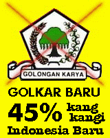 GOLKAR Baru Kangkangi 45% Indonesia Baru